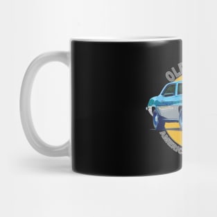 Camaro ZL1 American Muscle Car 60s 70s Old is Gold Mug